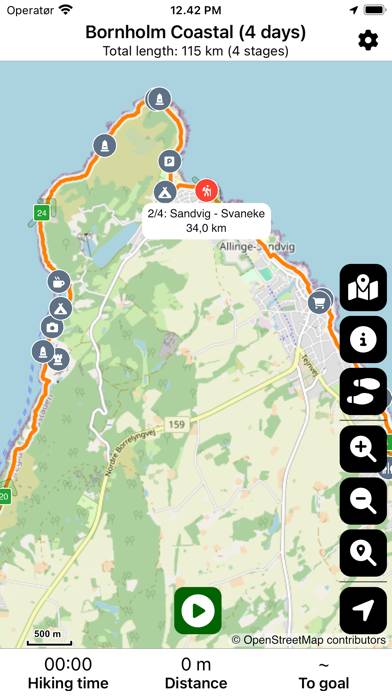 Bornholm Rundt App screenshot