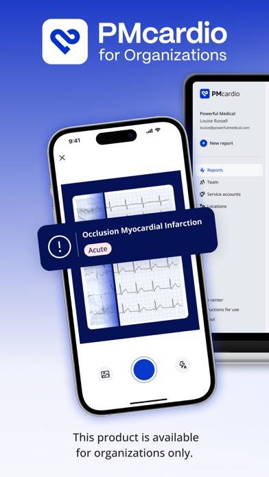 PMcardio for Organizations screenshot