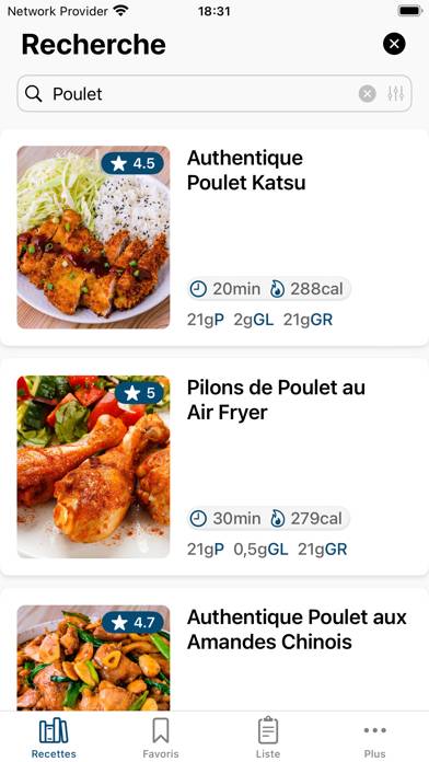 Cuisine Asiatique Maison Capture d'écran de l'application #2