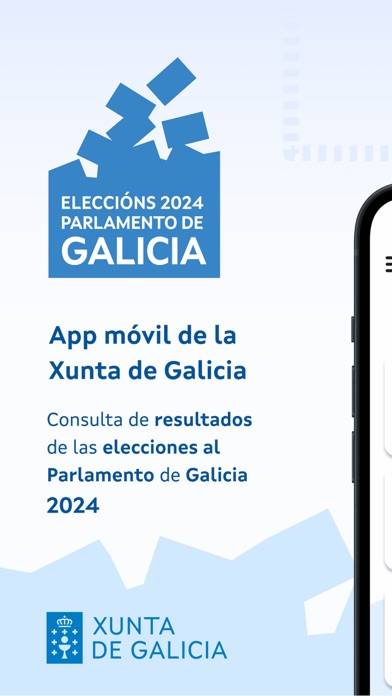 Eleccións Galicia 2024 Captura de pantalla de la aplicación #6