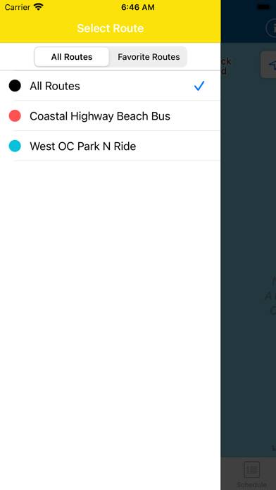 OCMD Beach Bus App screenshot