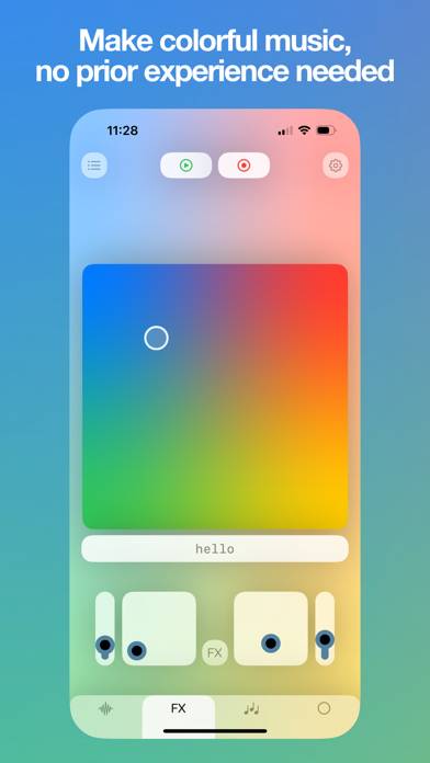 Gradient Synth App-Screenshot #1