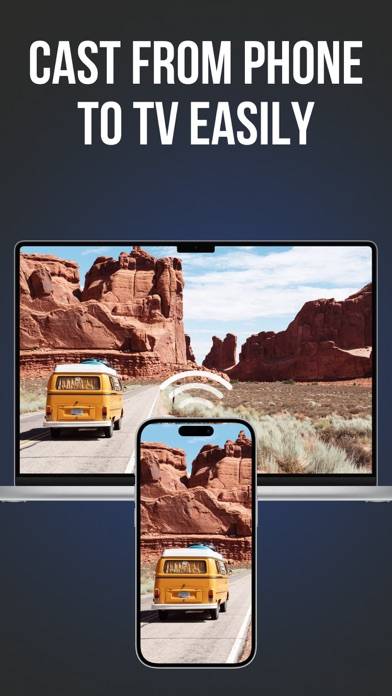 Screen Mirroring Cast: TV App Capture d'écran de l'application #2