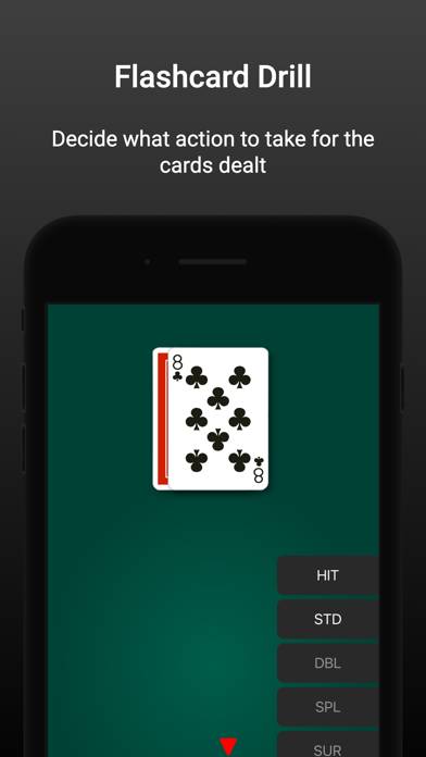 Blackjack 21 game screenshot