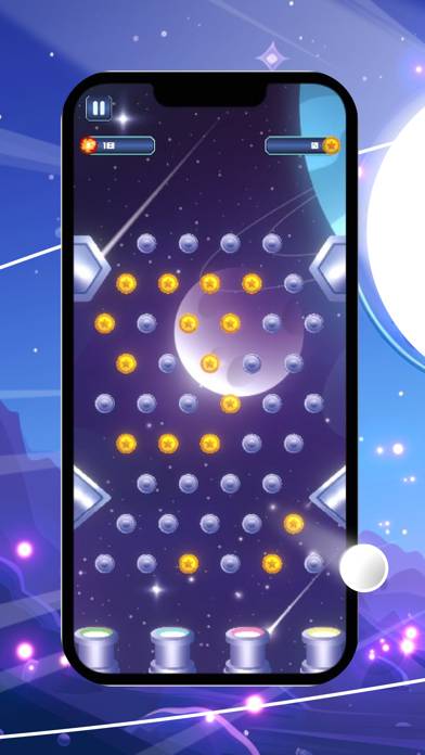Plinko Galactic Ball Captura de pantalla de la aplicación #3