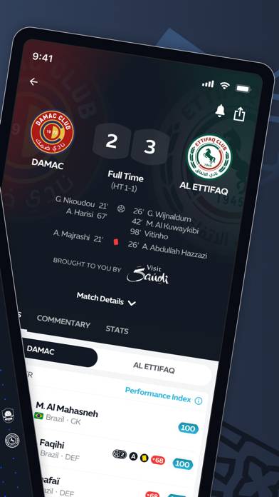 Saudi Pro League: Official App App screenshot