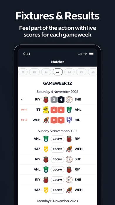 Saudi Pro League: Official App App screenshot