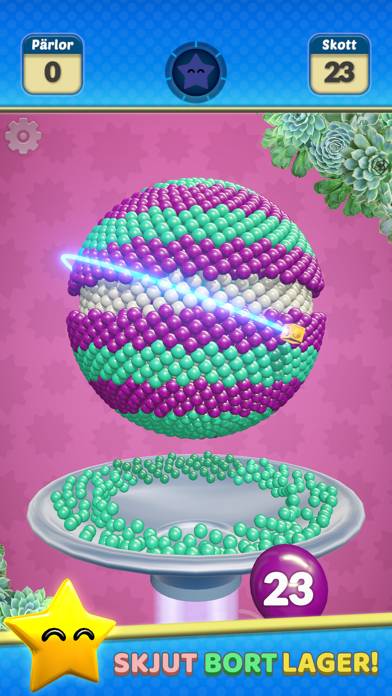 Pearl Gem! skärmdump av spelet