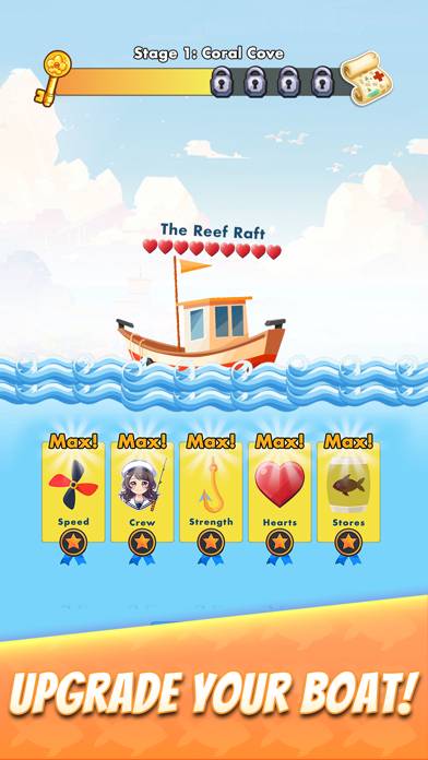 Adventure Fishing Game skärmdump av spelet