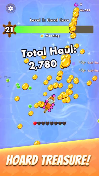 Adventure Fishing Game skärmdump av spelet