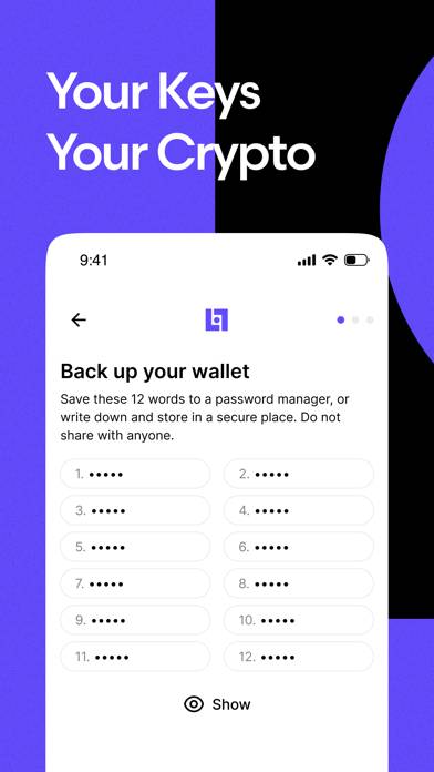 Leo Wallet Schermata dell'app #3