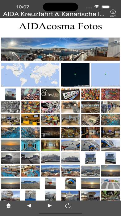 AIDA Kreuzfahrt & Kan. Inseln App-Screenshot