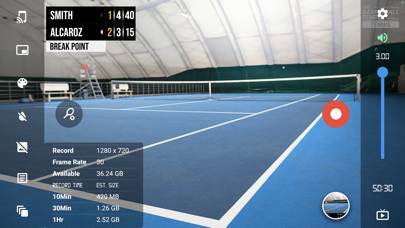 BT Tennis Camera screenshot