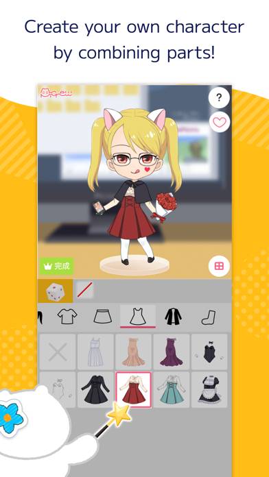 Picrew-Make your own Character Bildschirmfoto