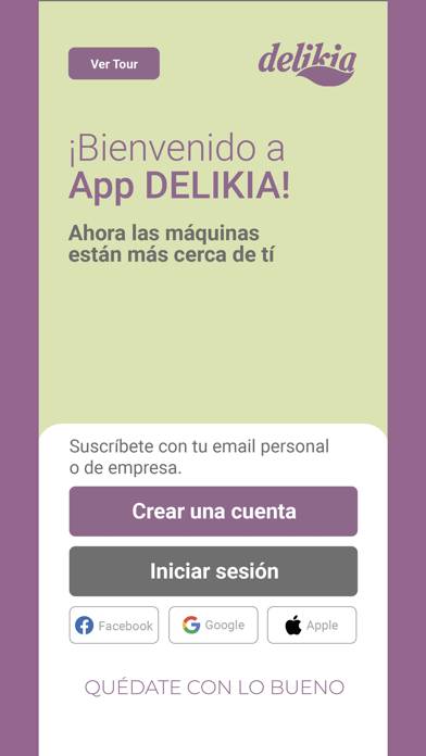 Delikia App Captura de pantalla de la aplicación #2