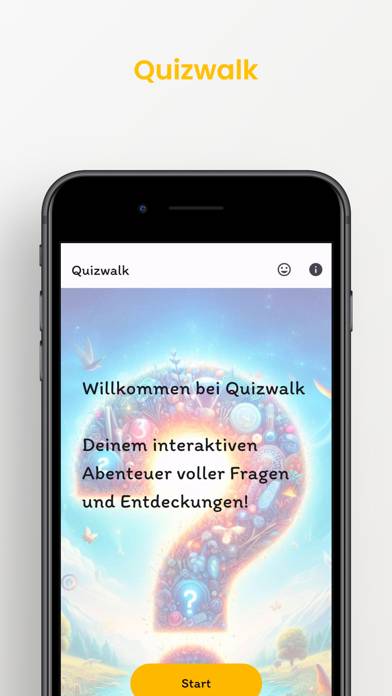 Quizwalk App-Screenshot #1