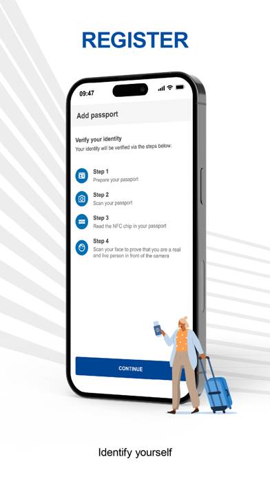 Travel to Europe App screenshot