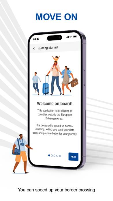 Travel to Europe App screenshot