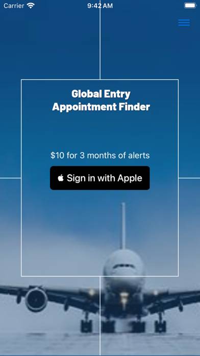 Global Entry Finder App screenshot #1