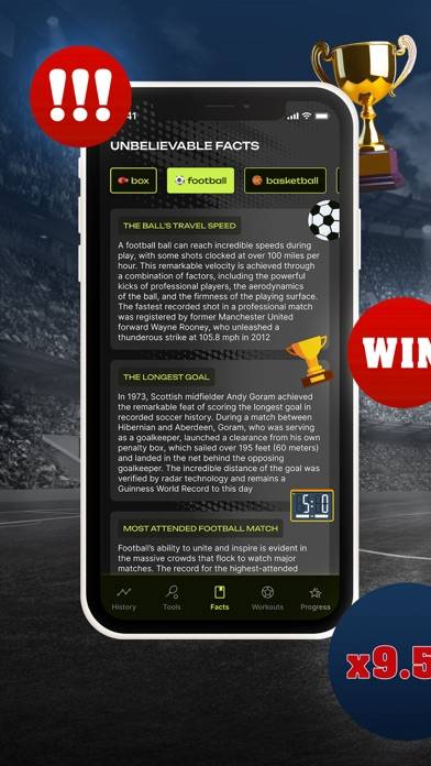 NetBE7: Knowledge Sports Schermata dell'app #1