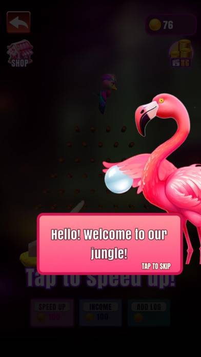 Pink Birdie Go! game screenshot