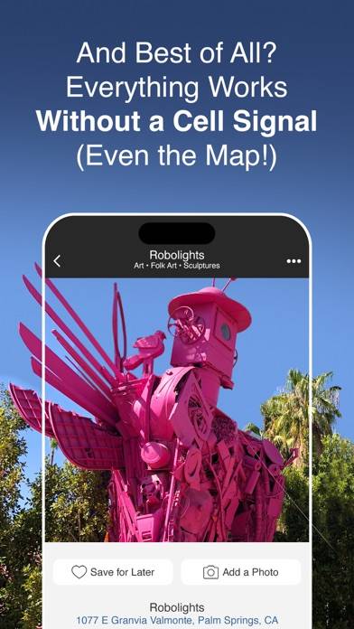 Palm Springs Offline Guide App screenshot #3