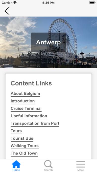 Cruise Port Guide App screenshot #4