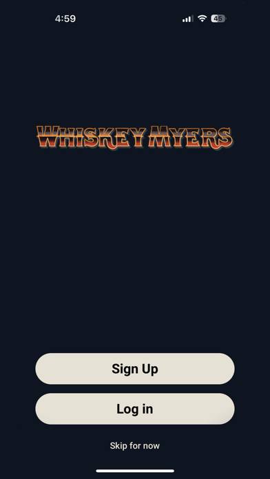 Whiskey Myers App screenshot #1