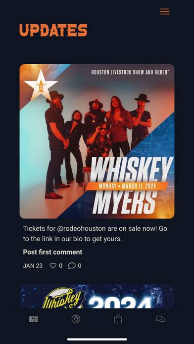 Whiskey Myers App screenshot #2