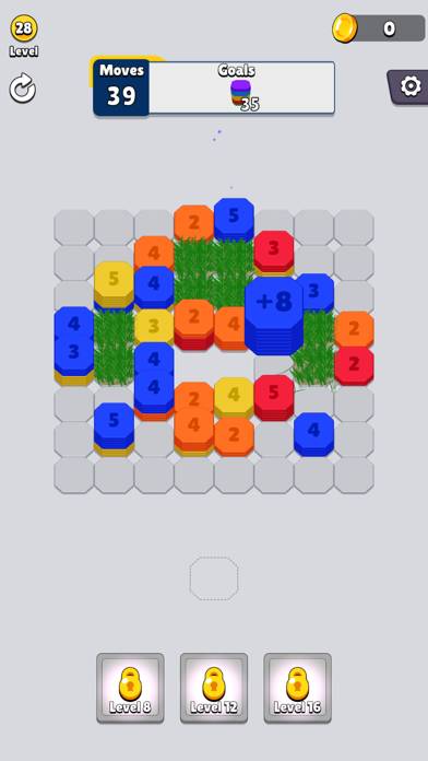 Throw Blocks! App skärmdump #5