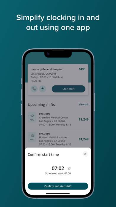 Medely: Find healthcare shifts App screenshot