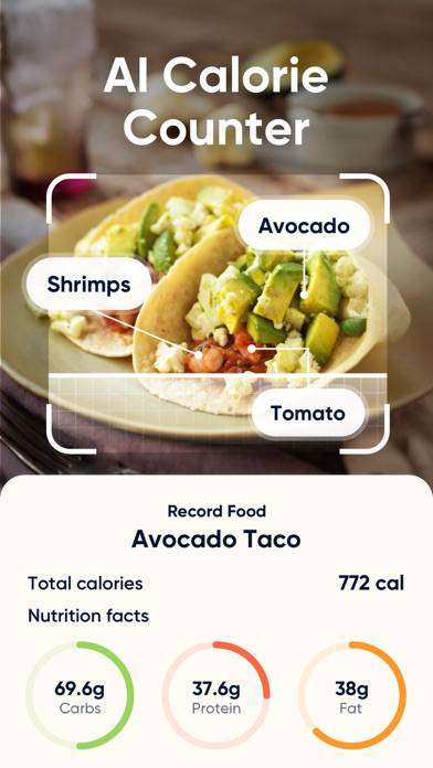 Eato: AI Calorie Counter App screenshot #1