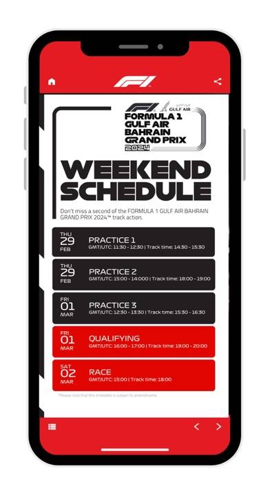 F1 Race Programme 2024 App-Screenshot #4
