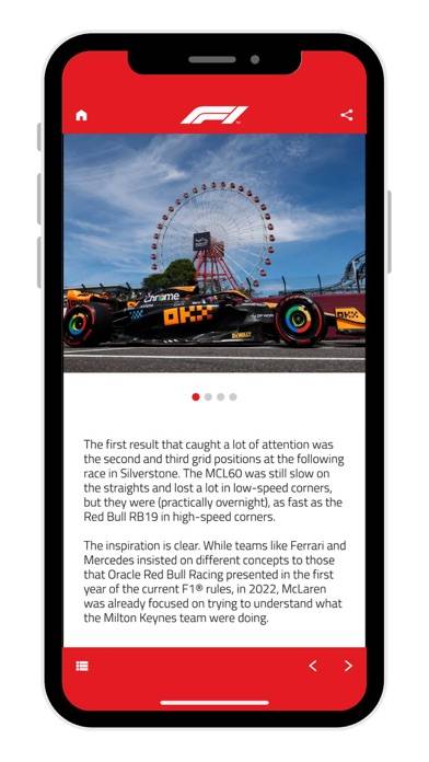 F1 Race Programme 2024 Schermata dell'app #6