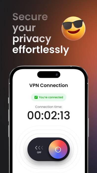Privio VPN Schermata dell'app #1