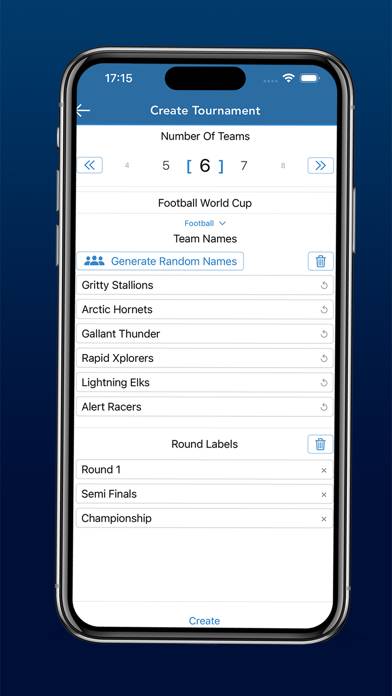 1x Tournaments One Captura de pantalla de la aplicación #5