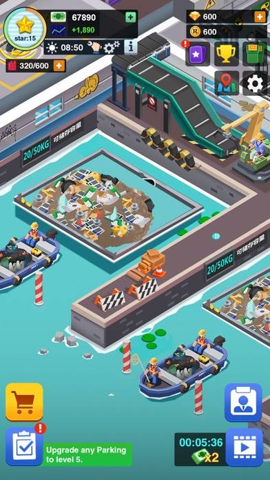 Garbage Tycoon - Idle Game immagine dello schermo