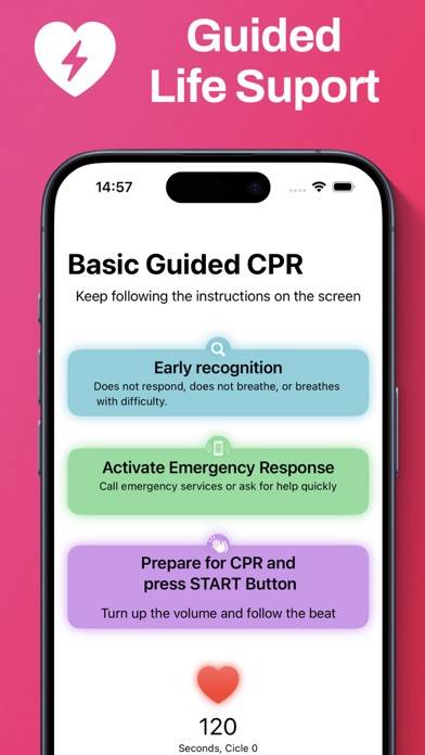 CPR Life Support: Life Saver App screenshot