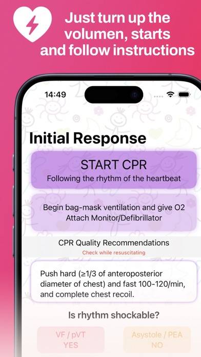 CPR Life Support: Life Saver App screenshot