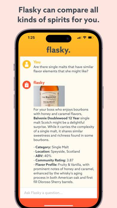 Flasky: Liquor Recommendations App screenshot #5
