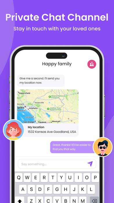 LocateMe: Location Sharing GPS App screenshot