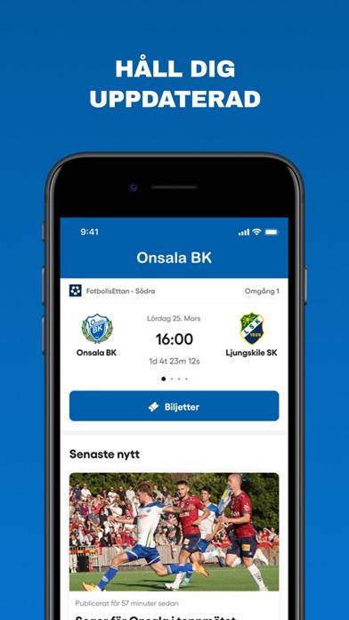 Onsala BK App screenshot #3