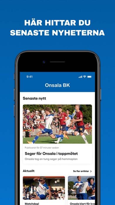 Onsala BK App screenshot #5