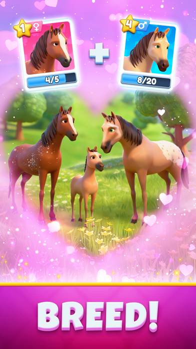 Horse Racing Solitaire skärmdump av spelet