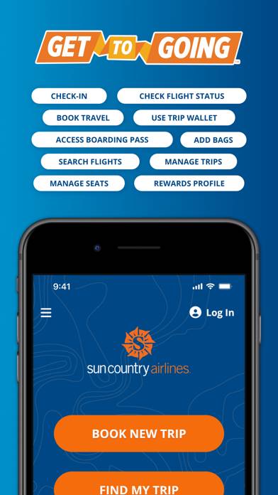 Sun Country Airlines screenshot