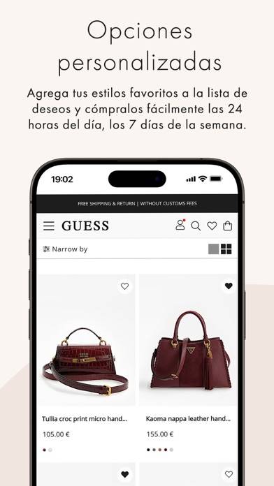 Guess Captura de pantalla de la aplicación