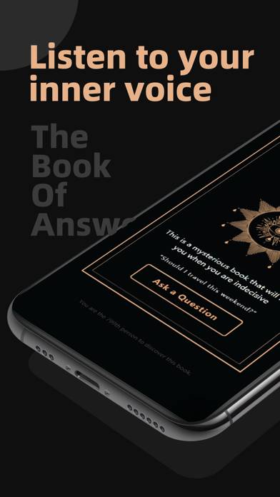 The book of answers App screenshot #1