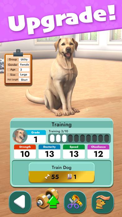 Pocket Paws: Dog Champions skärmdump av spelet