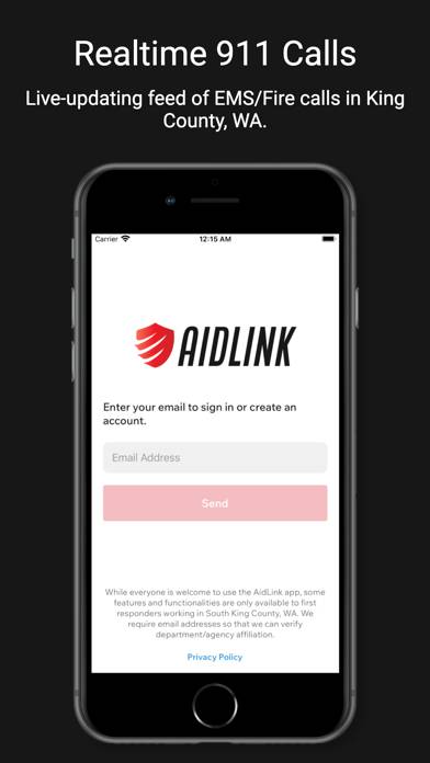 AidLink App screenshot #1