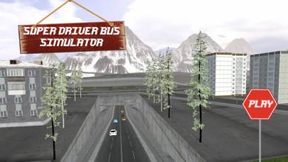 Super Driver Bus Simulator Capture d'écran de l'application #1